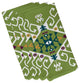 Jodhpur Medallion, Geometric Print Napkin, Green, Set of 4