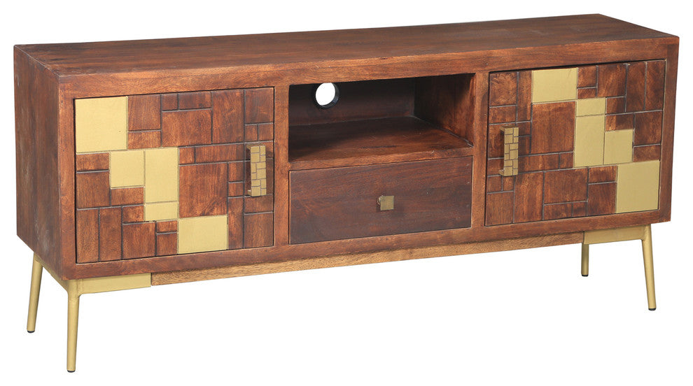 Montevideo Mango Wood Media Center