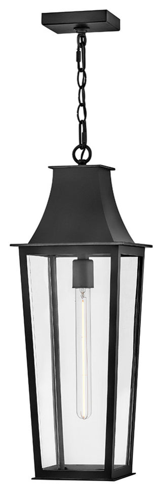 Hinkley Georgetown Large Hanging Lantern, Black