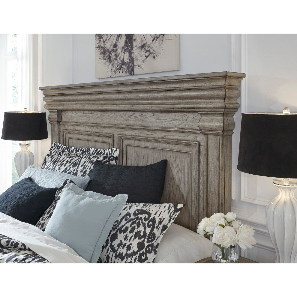 Madison Ridge King Panel Bed, Heritage Taupe