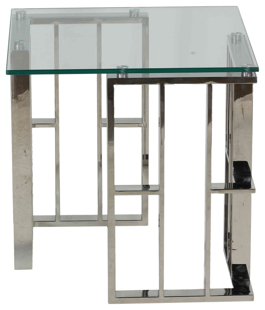 Ripley Glass End Table