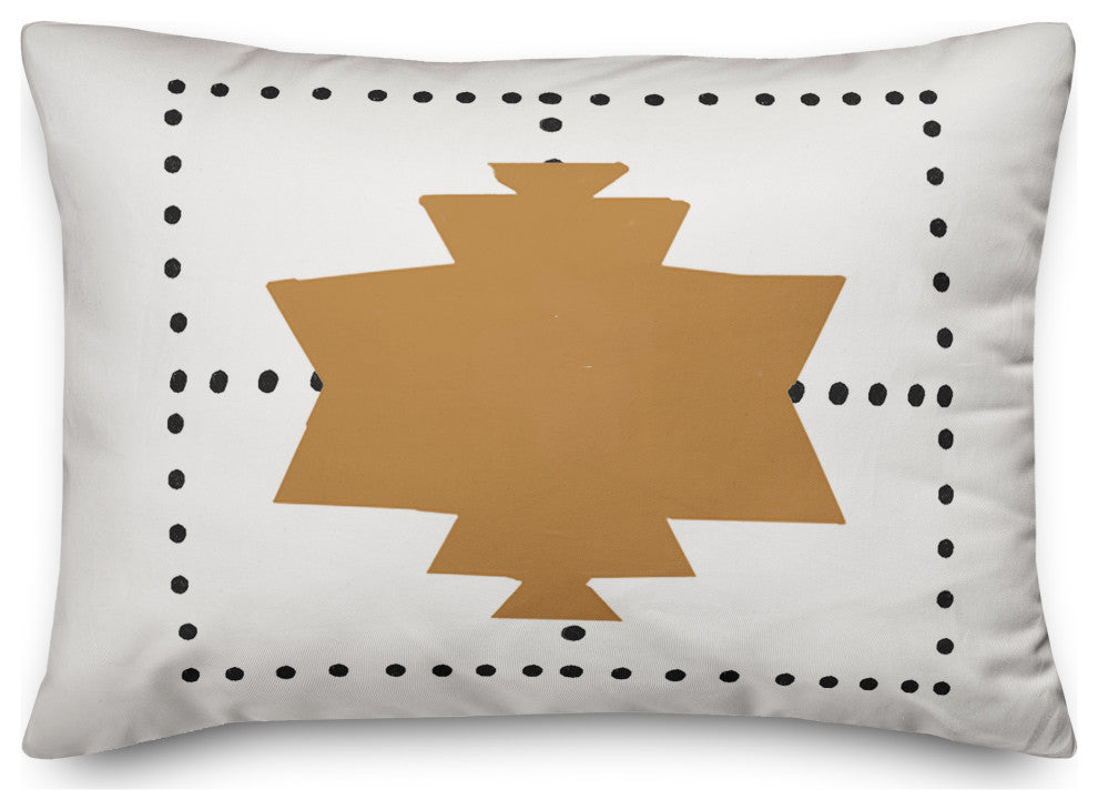 Dot Southwest Pattern 14x20 Spun Poly Pillow