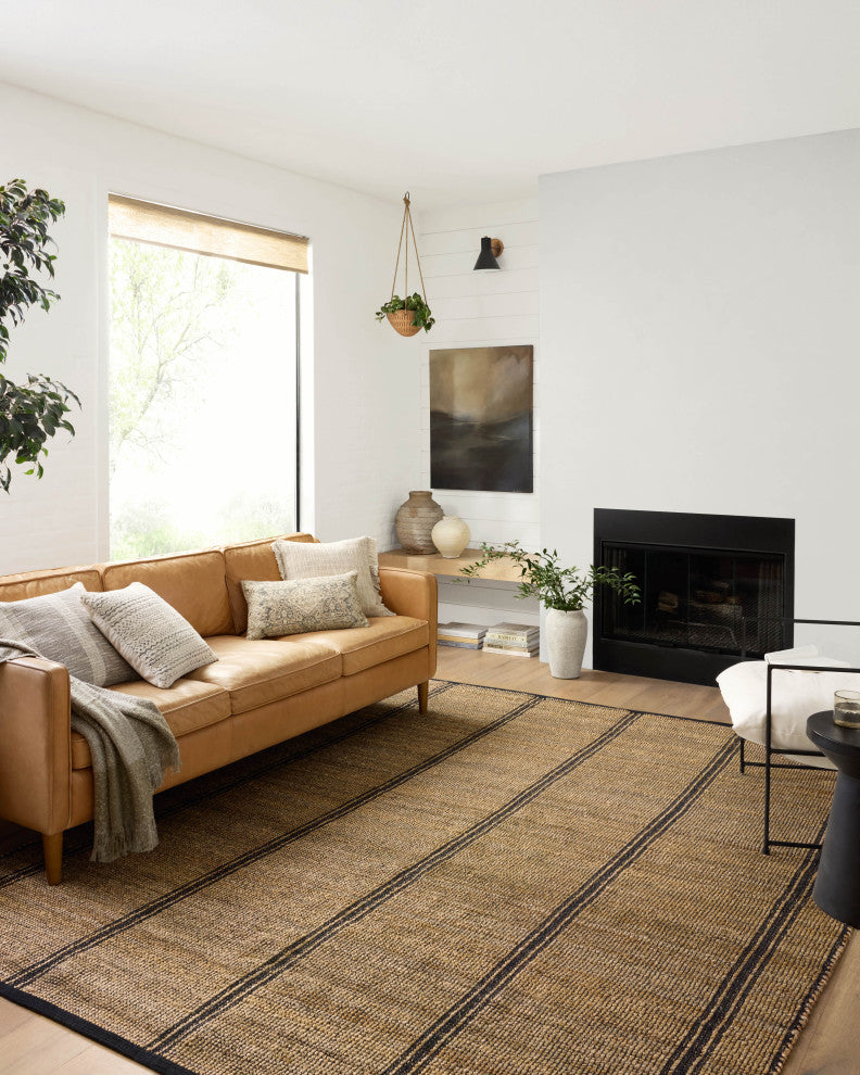 Angela Rose x Loloi Colton Natural / Black 10'-0" x 14'-0" Area Rug