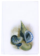 Antique Three Shells Guest Towel - Two Sets of Two (4 Total)