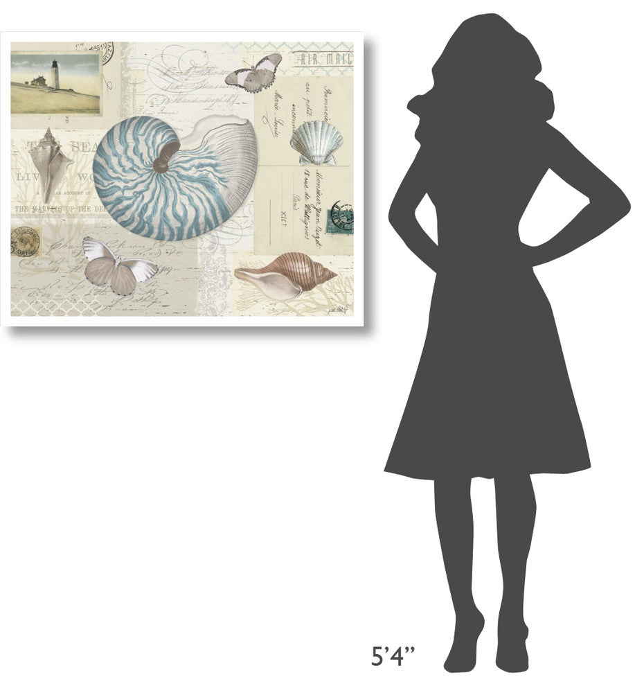 "Beach Wonders I" Digital Paper Print by Katie Pertiet, 37"x30"