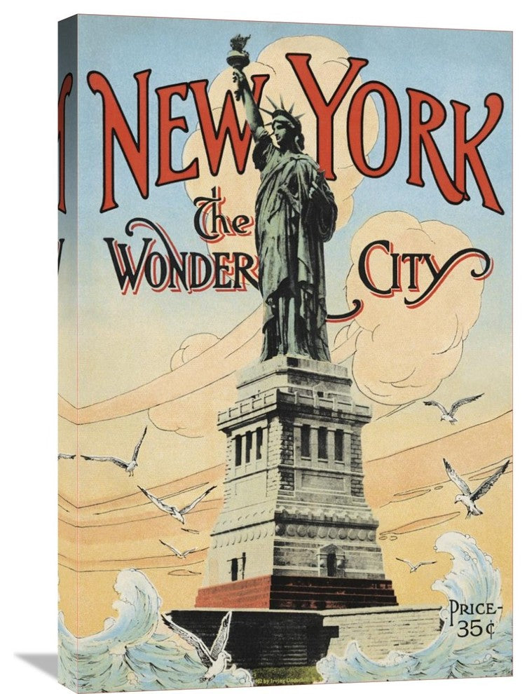 New York; The Wonder City, 1902, 20"X30"