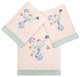 Linum Home Textiles 100% Turkish Cotton STELLA 3PC Embellished Towel Set