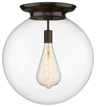 Innovations Beacon 1 18" Flush Mount Oil Rubbed Bronze