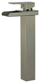 Oviedo Single Handle Bathroom Vanity Faucet, Brushed Nickel