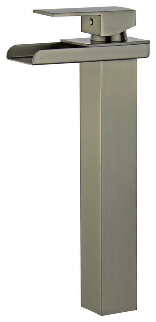 Oviedo Single Handle Bathroom Vanity Faucet, Brushed Nickel