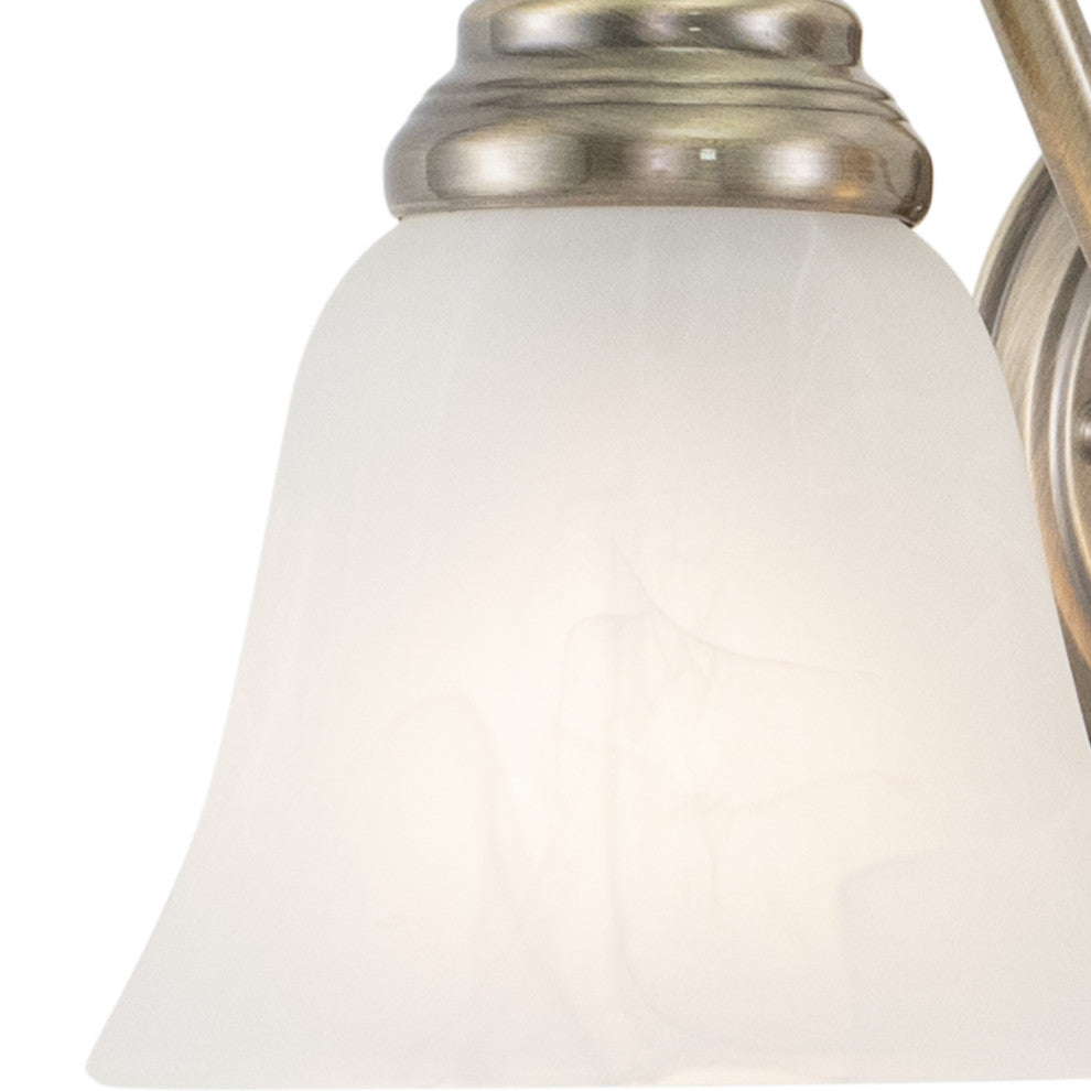 Vaxcel Standford 2-Light Vanity Light Antique Brass