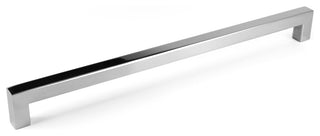 Celeste Square Bar Pull Cabinet Handle Polished Chrome Stainless 14mm, 12.5"