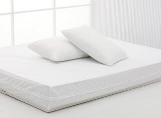Permafresh Antibacterial Water Resistant Mattress and Pillow Protector Set, Whit