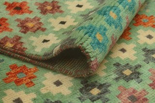 Balochi Ademi Light Green/Ivory Rug, 3'2x5'1