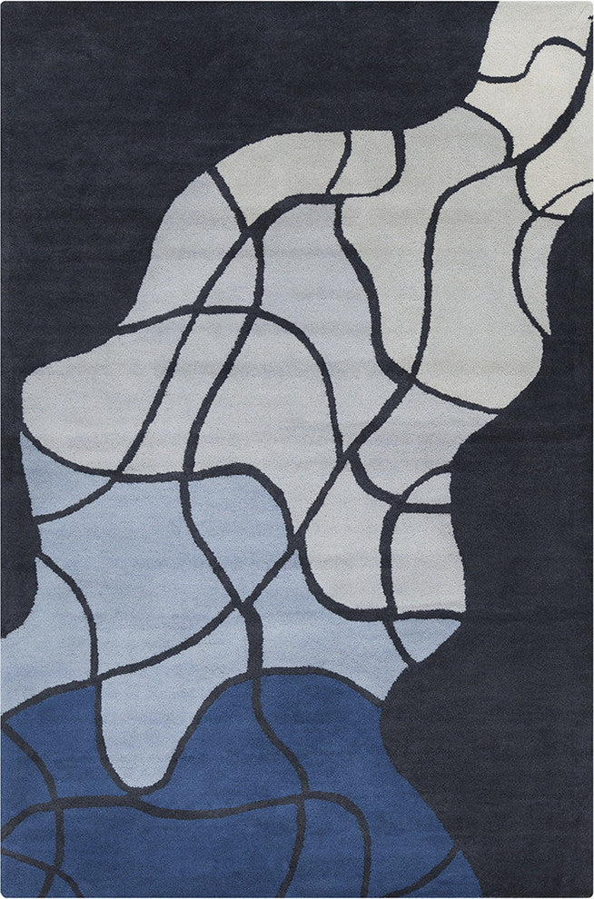 Allie Geometric Contemporary Area Rug, 5''x7''6"