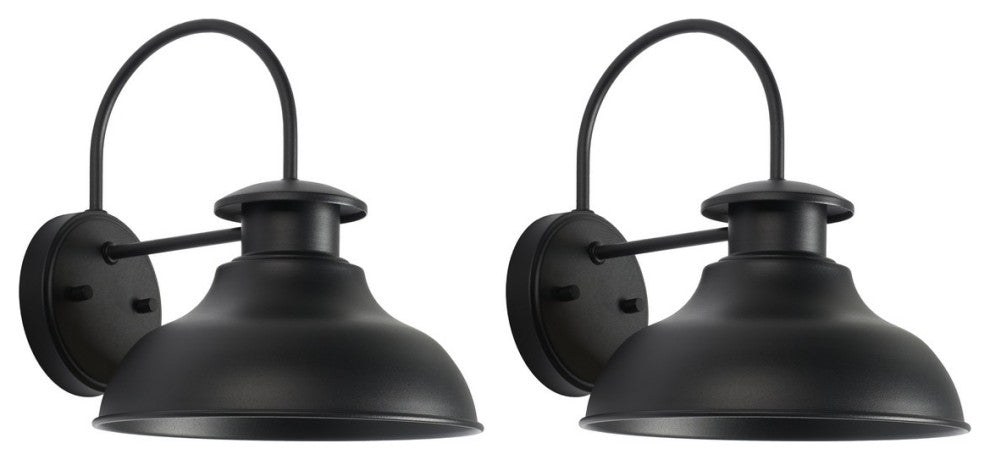 Safavieh Linden Outdoor Wall Sconce Set of 2 Black