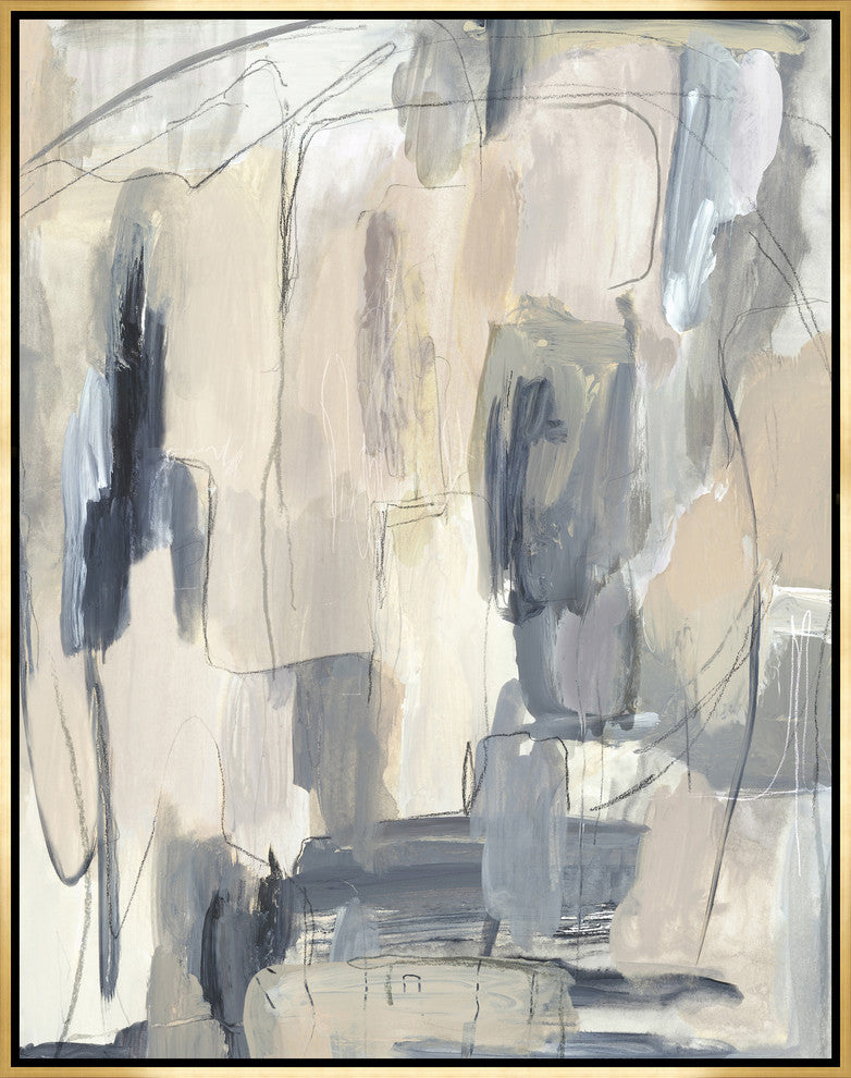 Morning Ritual II, 25.25"x32.25", Gold Leaf Gallery Float