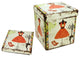 Vintage-Style Dress Theme Storage Box, 15.5"