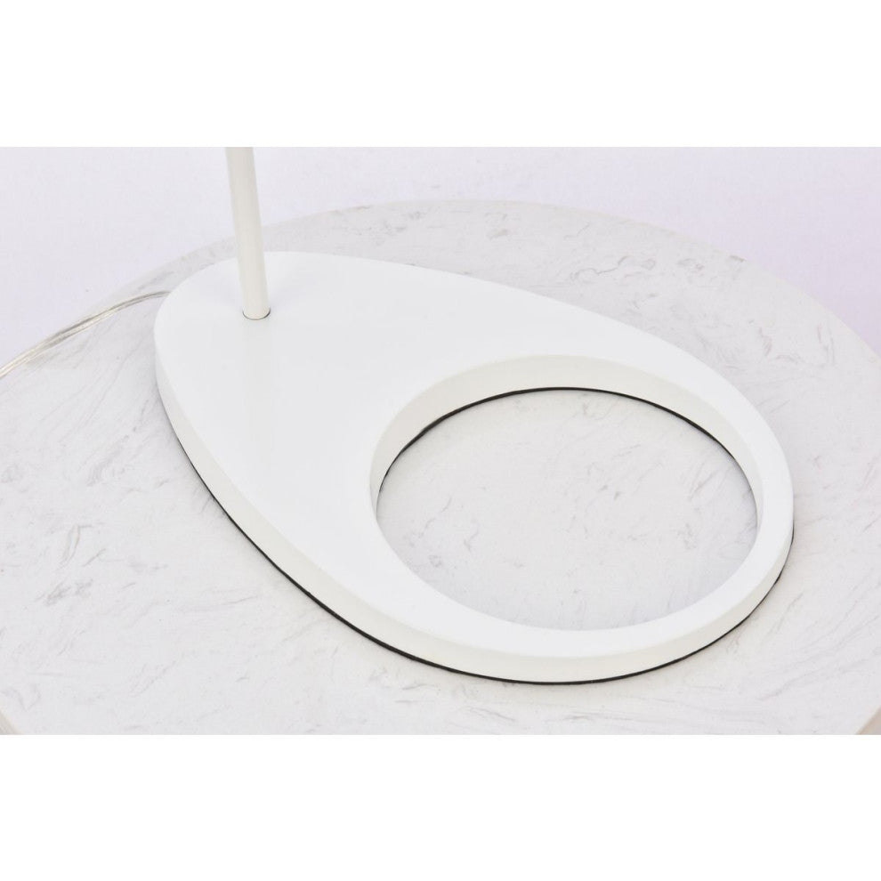 Living District Juniper 1-Light Table Lamp White