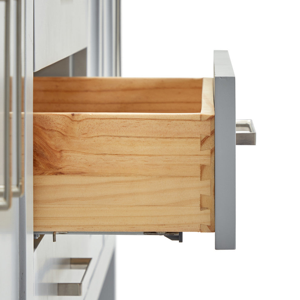 Magnolia 61" Oval Sinks Bath Vanity, 0.75" Carrara Marble