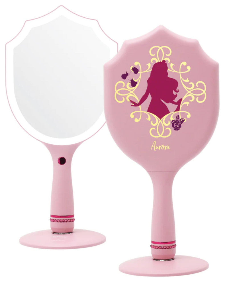 Aurora LED Handheld Makeup Mirror