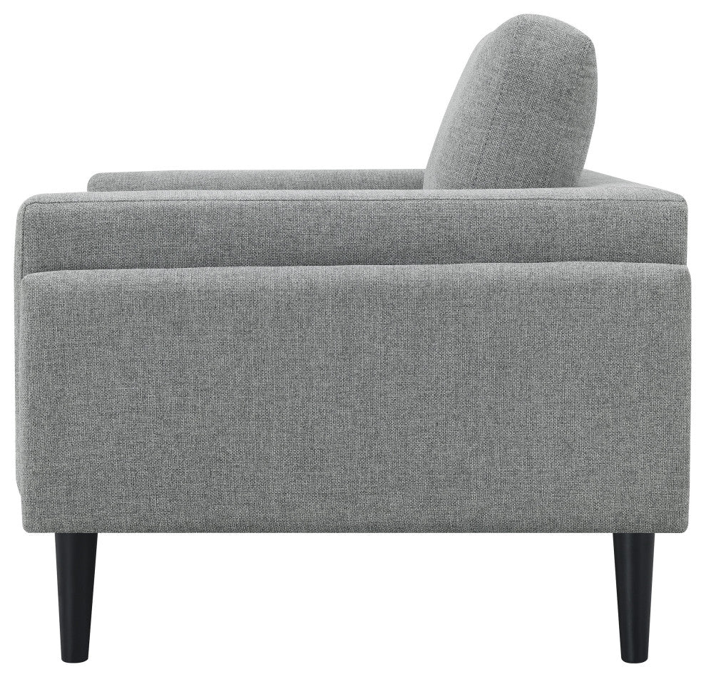 Rilynn Upholstered Track Arm Accent Chair Grey