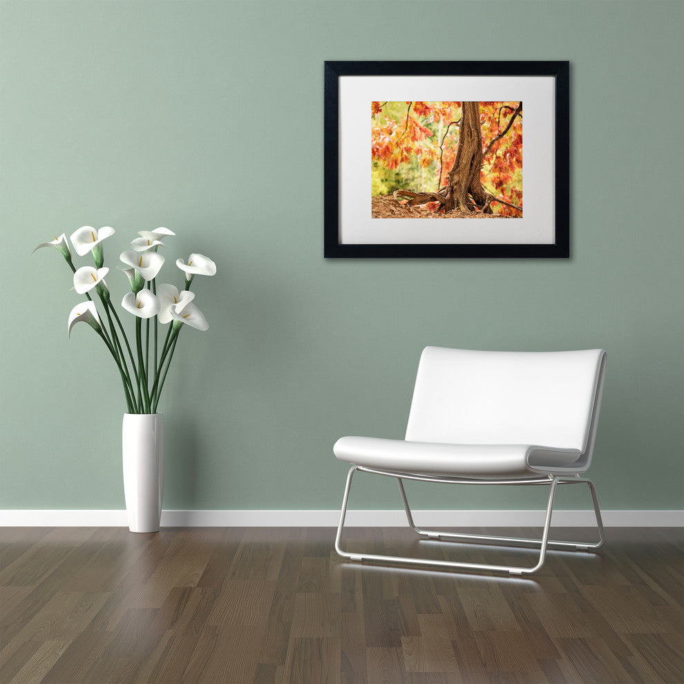 Jason Shaffer 'Hang Tight' Matted Framed Art, Black Frame, White Mat, 20x16