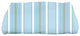 Multi-Stripe, Stripe Print Bath Towel, Light Blue