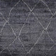 Ahgly Company Indoor Square Mid-Century Modern Area Rugs, 4' Square
