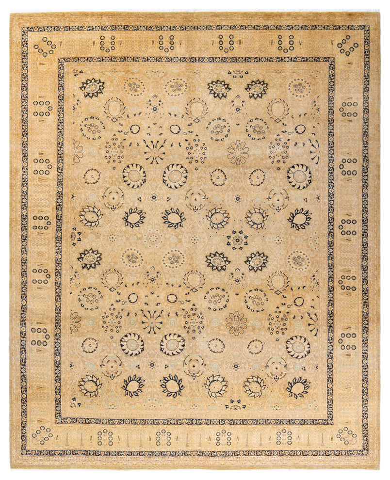Mogul, One-of-a-Kind Hand-Knotted Area Rug Ivory, 8' 2" x 10' 1"