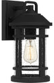 Quoizel QUY8407EK One Light Outdoor Wall Mount, Earth Black Finish
