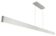 Volo LED Pendant 3000K, Brushed Aluminum, 75"