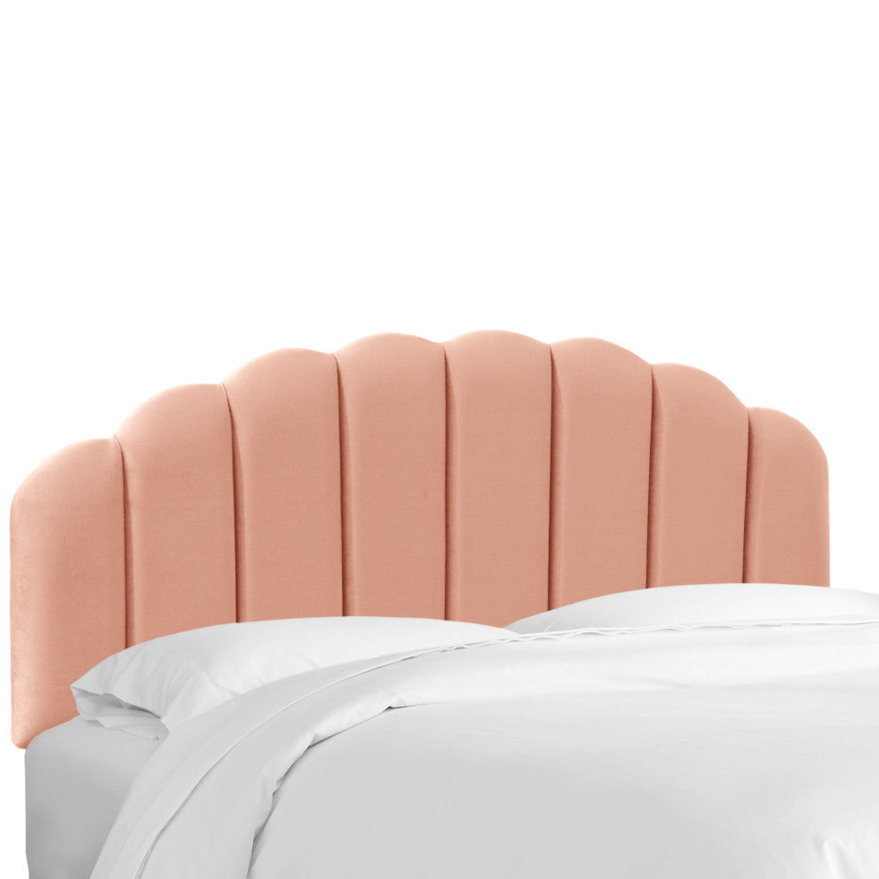 Full Headboard, Velvet Blush