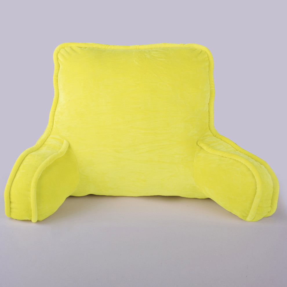 Supersoft Bedrest Lounger Backrest With DIY Filling, Butter Cup