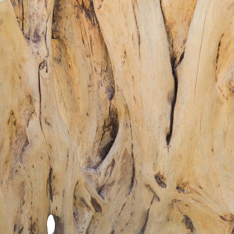 Ficus Wood Coffee Table Base