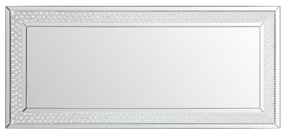 Rudy 32"x72" LED Crystal Mirror