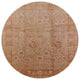 Ahgly Company Indoor Round Mid-Century Modern Area Rugs, 7' Round