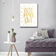 Ready2HangArt ''Lets Make Out'' by Ink Letter Love Canvas Art, 20"x16"