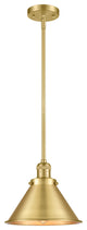 Briarcliff 1 Light Mini Pendant, Satin Gold, Satin Gold