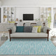 Indoor/Outdoor Harbor HA7 Lagoon Machine Washable 9' x 12' Rug