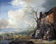 Philips Wouwerman Landscape With Peasants by a Cottage Wall Decal