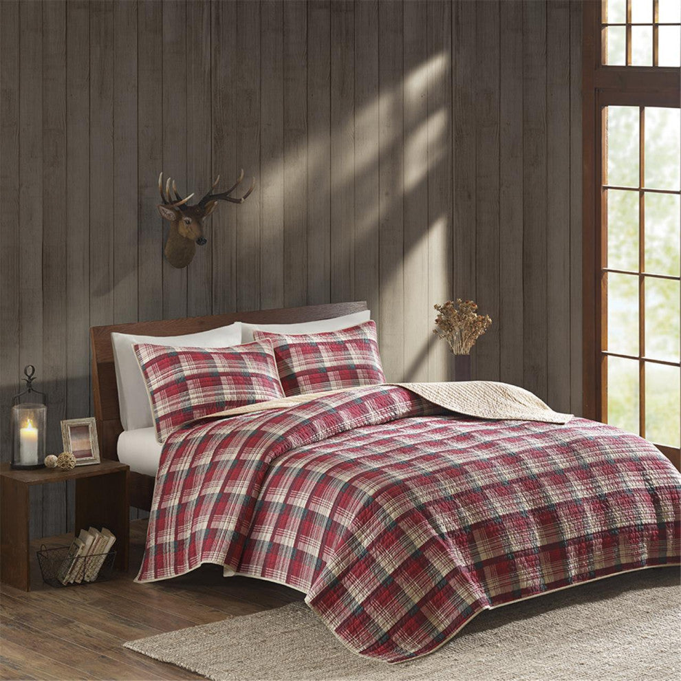 Woolrich Tasha Quilt Mini Set, Red