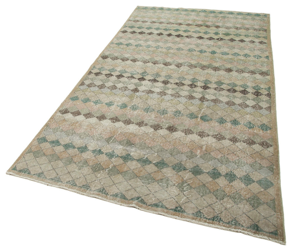 Rug N Carpet - Hand-knotted Turkish 4' 10'' x 9' 3'' Unique Area Rug