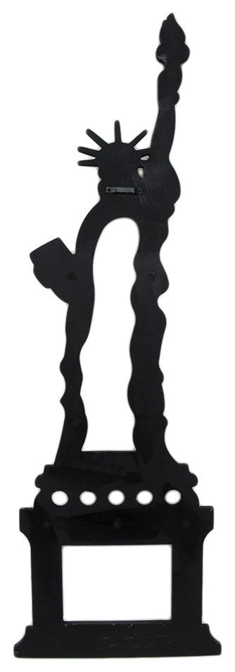 Wooden Statue of Liberty Decorative Wall Hook Hanging