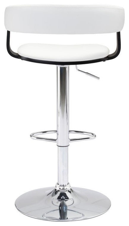 Zuo Modern Fuel Bar Chair White