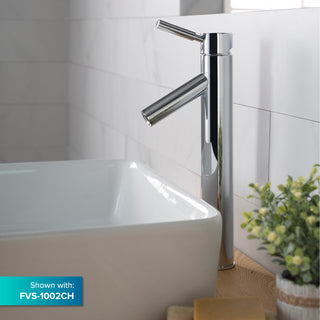 Elavo Ceramic Square Vessel White Sink