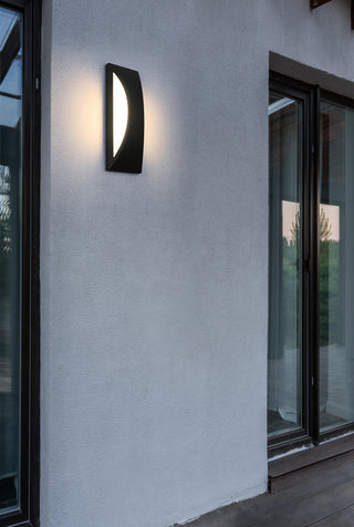 Home Living 5" Outdoor Wall Sconce, Black