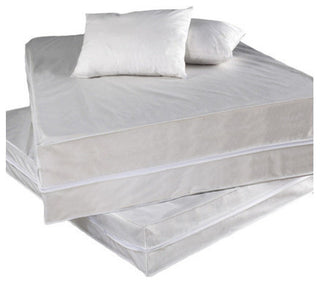 Permafresh Antibacterial Complete Bed Protector Set, White, Cal King