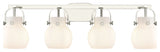 4 37" Bath Vanity-Light Polished Nickel