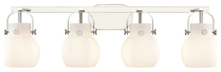 4 37" Bath Vanity-Light Polished Nickel